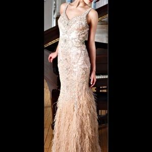 TERANI 11212GL Formal Dress size 4